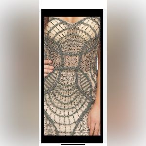 Musani Gold Evening Dress